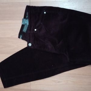 Cord skinny pants